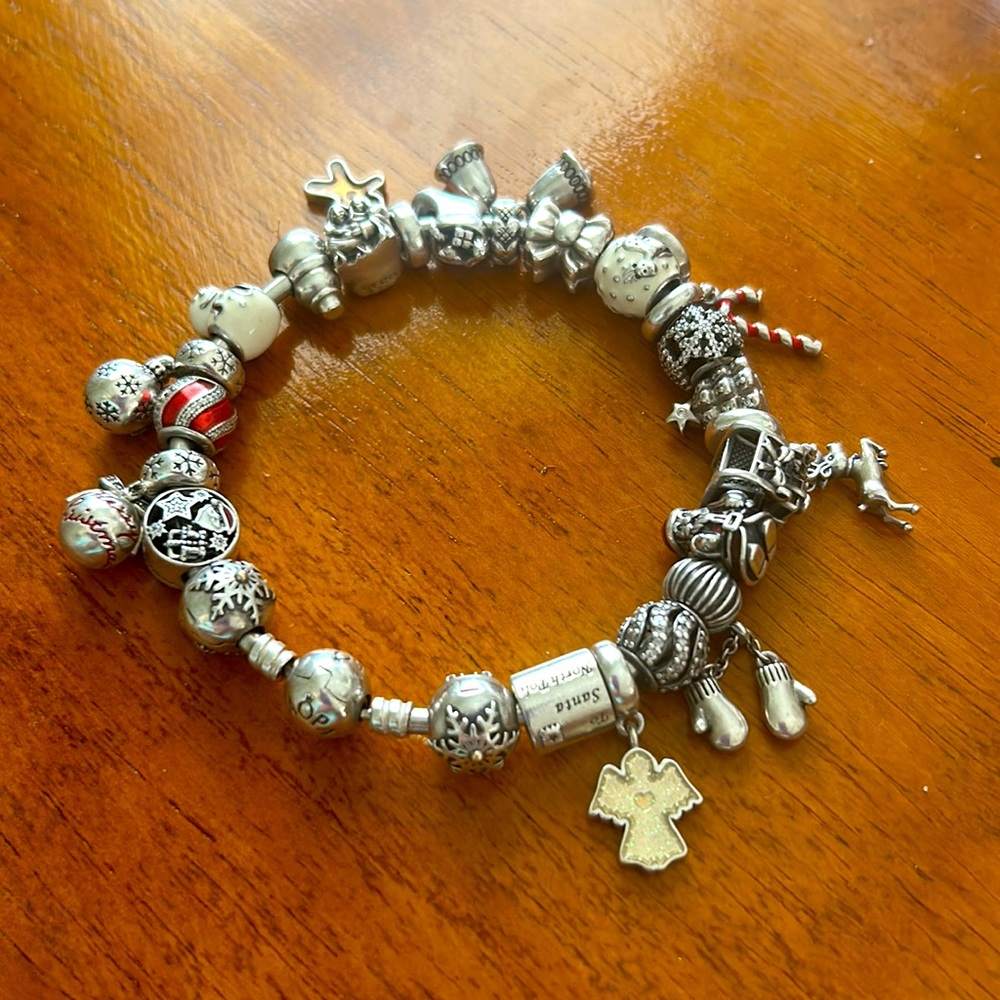 Pandora Christmas bracelet